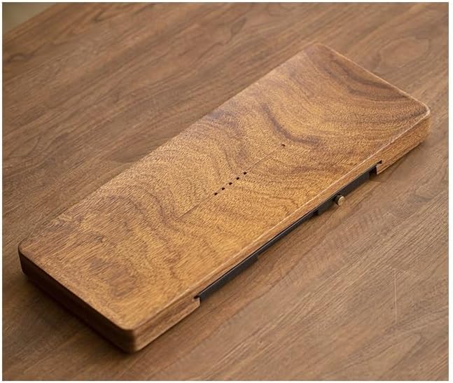 Tea Set Tea Tray Household Multi-Specification Water Storage Tea Tray, Drainage Simple Solid Wood Tea Tray Tea Tray Chinese Tea Set,M