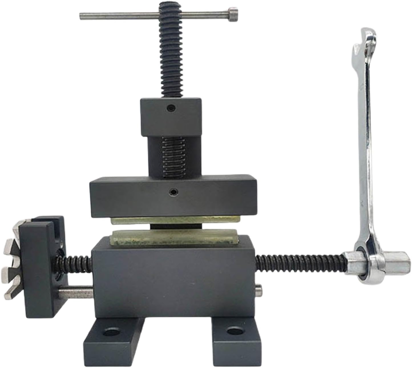 Golf Club Grip Station, Golf Club Shaft Clamp, Golf Grip Replacement 28x28x12cm, Metal Vise Tool, Novices