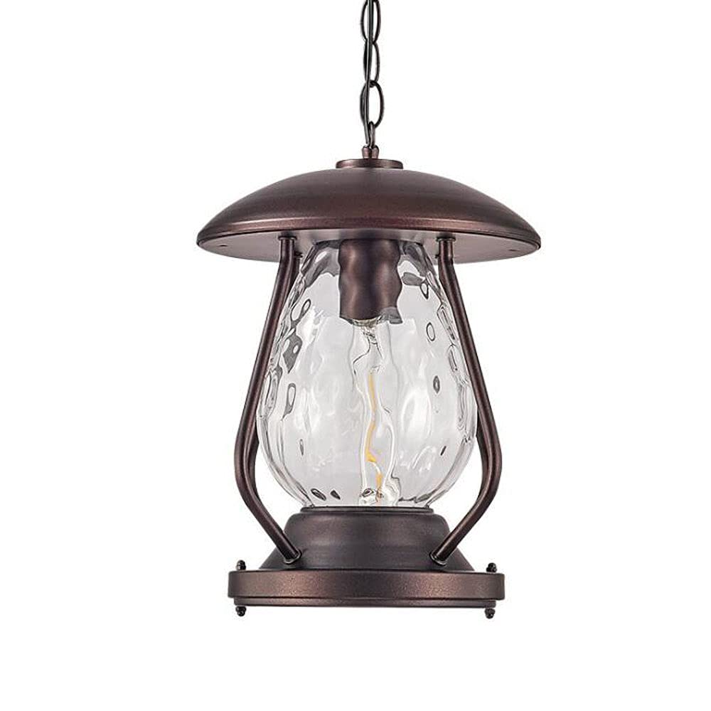 American Industrial Vintage Farmhouse Lampa wisząca IP54 Wodoodporna lampa wisząca Wisząca lampa Altanka Żyrandol ogrodowy Zewnętrzne oprawy oświetleniowe sufitowe do willi Taras werandy Change for