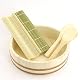 Hangiri Bamboomn Brand – 12 Sushi Oke Tub – 5 Teile Sushi Zubehörset