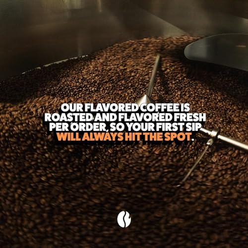 Image of Fresh Roasted Coffee, Coconut Flavored Drip Ground Coffee, Medium Roast, Kosher, 12 oz