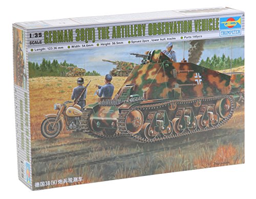 PzKpfw 38 (H) Trumpeter 00355 : kit de modélisme précis de char de radio commande historique
