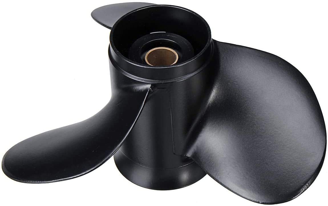 Qiilu Außenborder-Propeller 58130-ZV5-000ZA – 13 Spline, 3 Blätter, 11 1/4 X 13, Für 35–60 PS Motoren Qiilu Außenborder-Propeller 58130-ZV5-000ZA – 13 Spline, 3 Blätter, 11 1/4 X 13, Für 35–60 PS Motoren