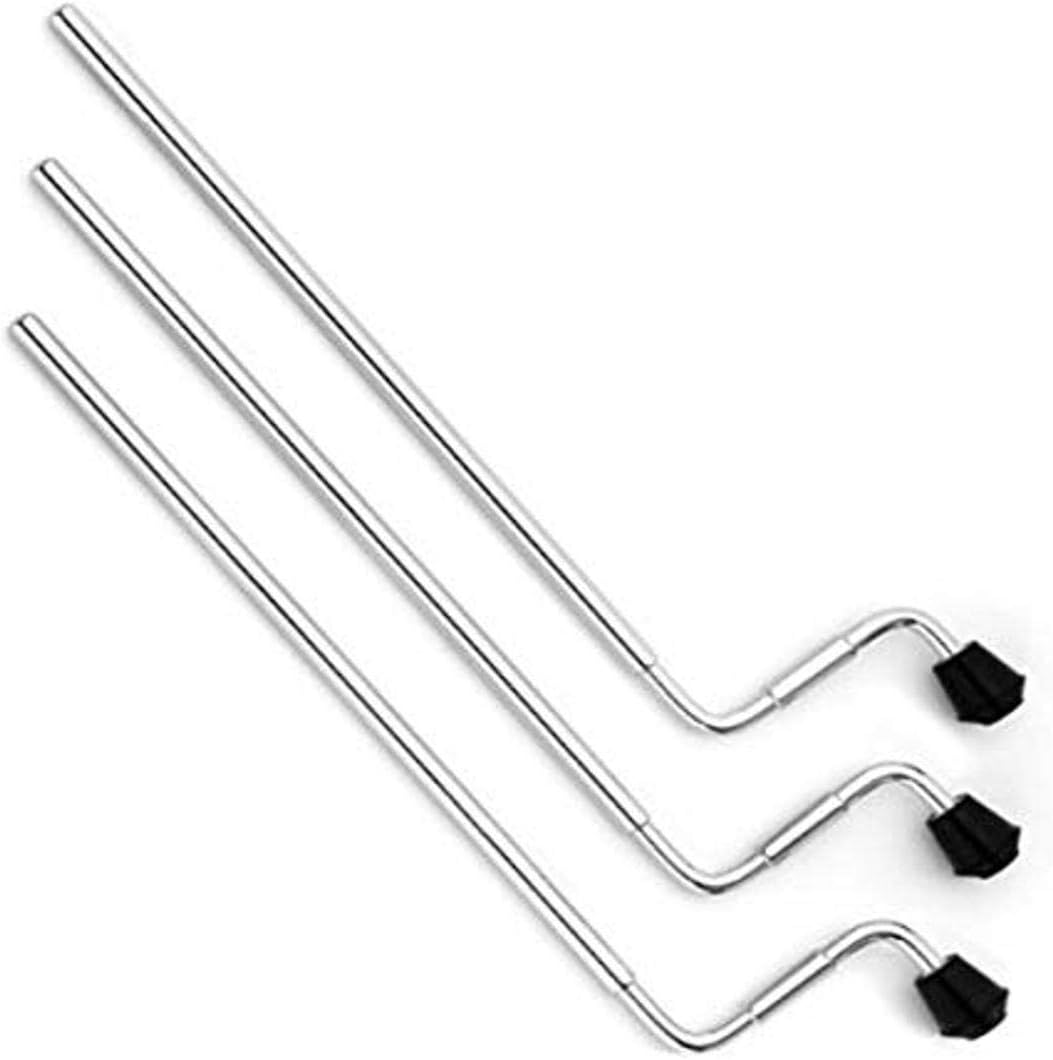 DW DWSMFLT27ALCR 27-Inch Aluminium Tom Legs, 3 Pack