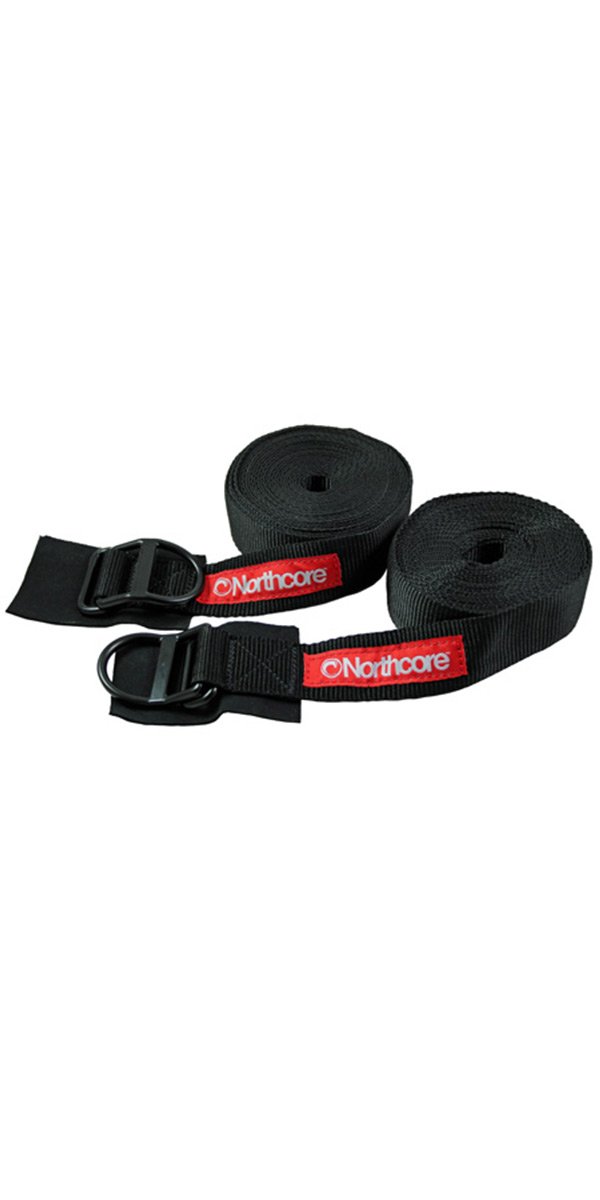 Northcore Surfing and Watersports Accessories - D-Ring Roof Rack Straps Tie Downs 5M Noco22B - Unisex