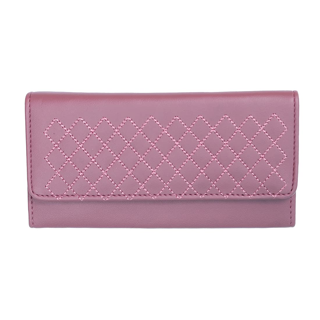 AADAR | RLH | Leather Wallet | Clutch (Old Mauve)