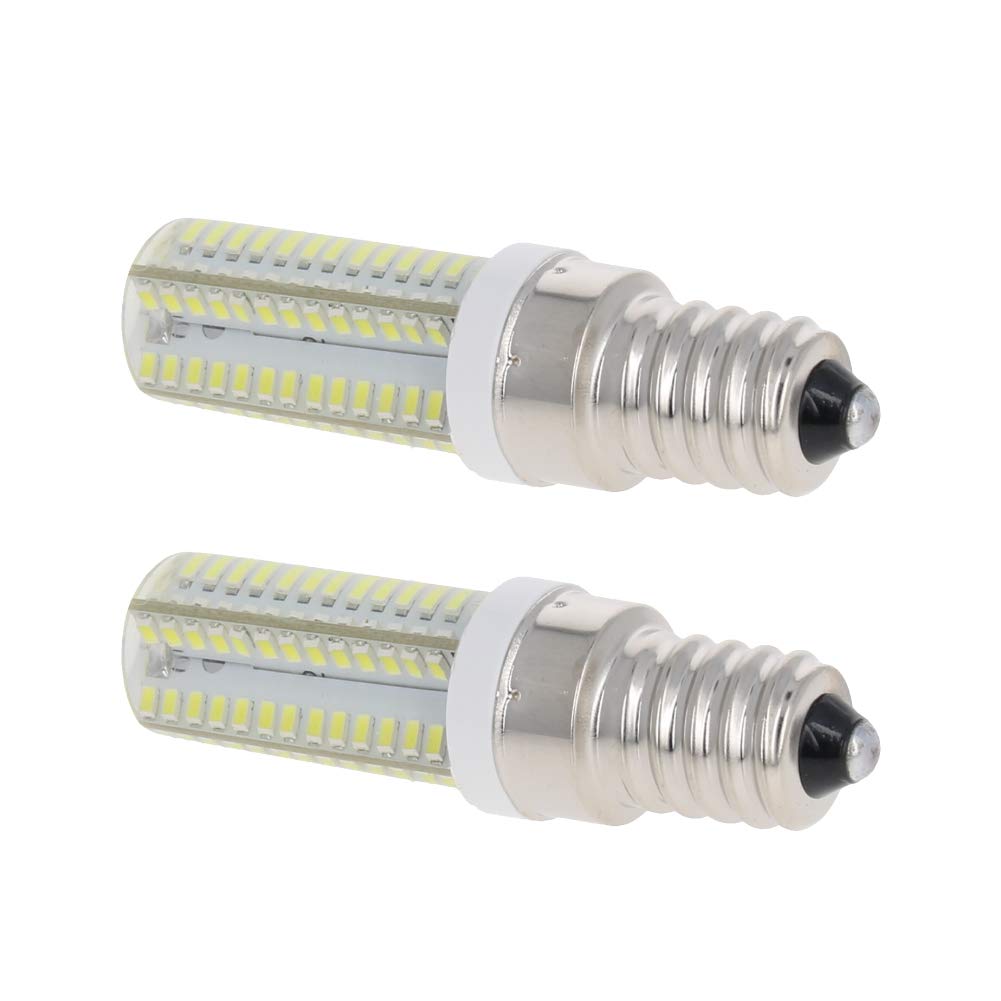 Othmro E14 LED Bulb Microwave Oven Light 5W Daylight White 6500K 500lm for Ceiling Fan Light Fixture Freezer Hood 2pcs