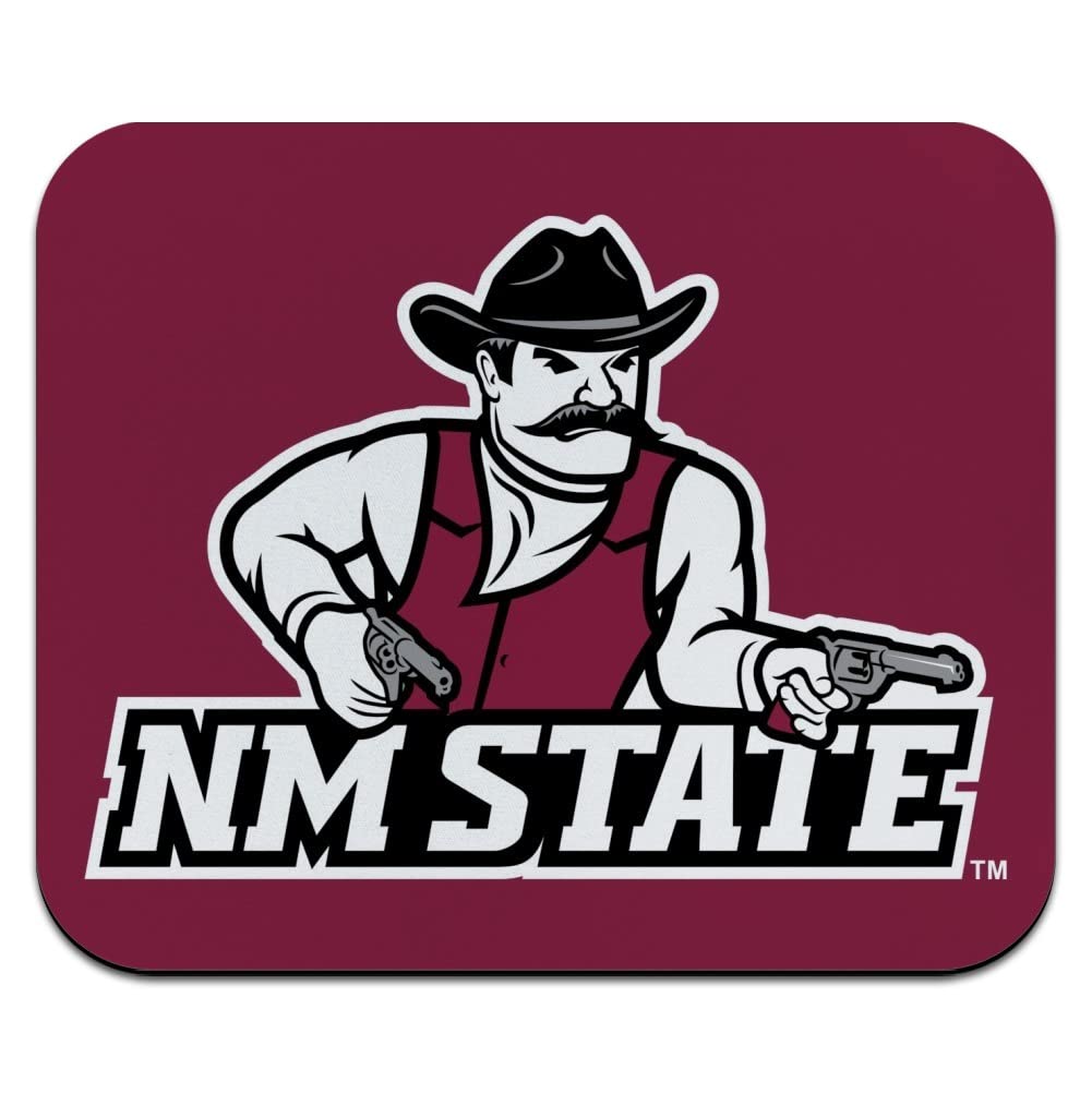 New Mexico State Primary Logo Low Profile Thin Mouse Pad Mousepad