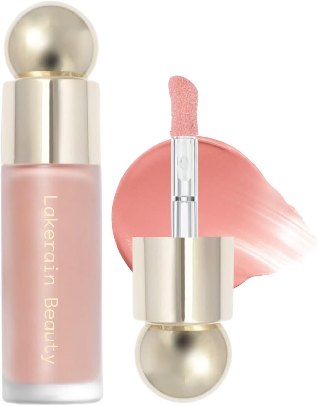 Liquid Blush Soft Cream Face Blush, Long-lasting Blendable Liquid Blusher Lightweight Moisturizing Beauty Makeup for Cheeks, Natural Looking Matte Finish Dewy Skin Tint (#01 Bliss)
