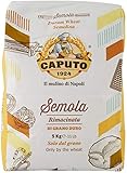 6 x Caputo Il Mulino di Napoli Semola rimacinata di Grano Duro Trigo Durum Semolina de alta elasticidad, 1 kg de sémola...