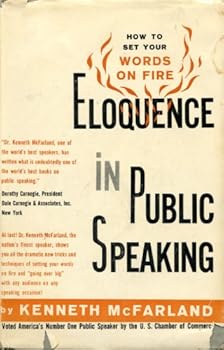 Paperback Eloquence in public speaking: How to set your words on fire (A Reward book) Book