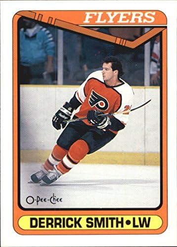 1990-91 O-Pee-Chee #463 Derrick Smith RC NHL Hockey Trading Card