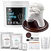 Hand Casting Kit for Couples or Family | Mounting Plaque Included | DIY Plaster Hand Mold Keepsake Sculpture Kit Gifts…