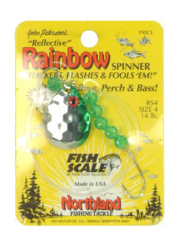 Northland Tackle Mr. Walleye Crawler Hauler Colorado Rig, Hex Nickel Gold, 4 Hook