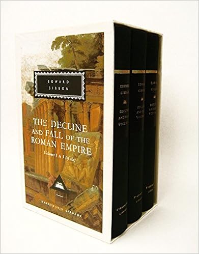 The Decline and Fall of the Roman Empire: Volumes 1-3 of 6 (Everyman's Library) book cover