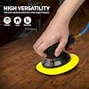 Neiko 30267A Flexible-Edge Hook-and-Loop PU Backing Pad for DA Sander Polisher Buffer, 6 Inches by 5/16 Inches, 24 Thread