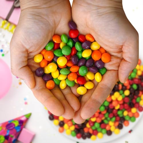 Image of Original ChewySkittles Candy, 4lb Bulk Pack Bag of Candies for Easter Baskets, Egg Hunts, Parties, Movie Nights and Sharing with Friends and Family, Perfect Vending Machine Candy