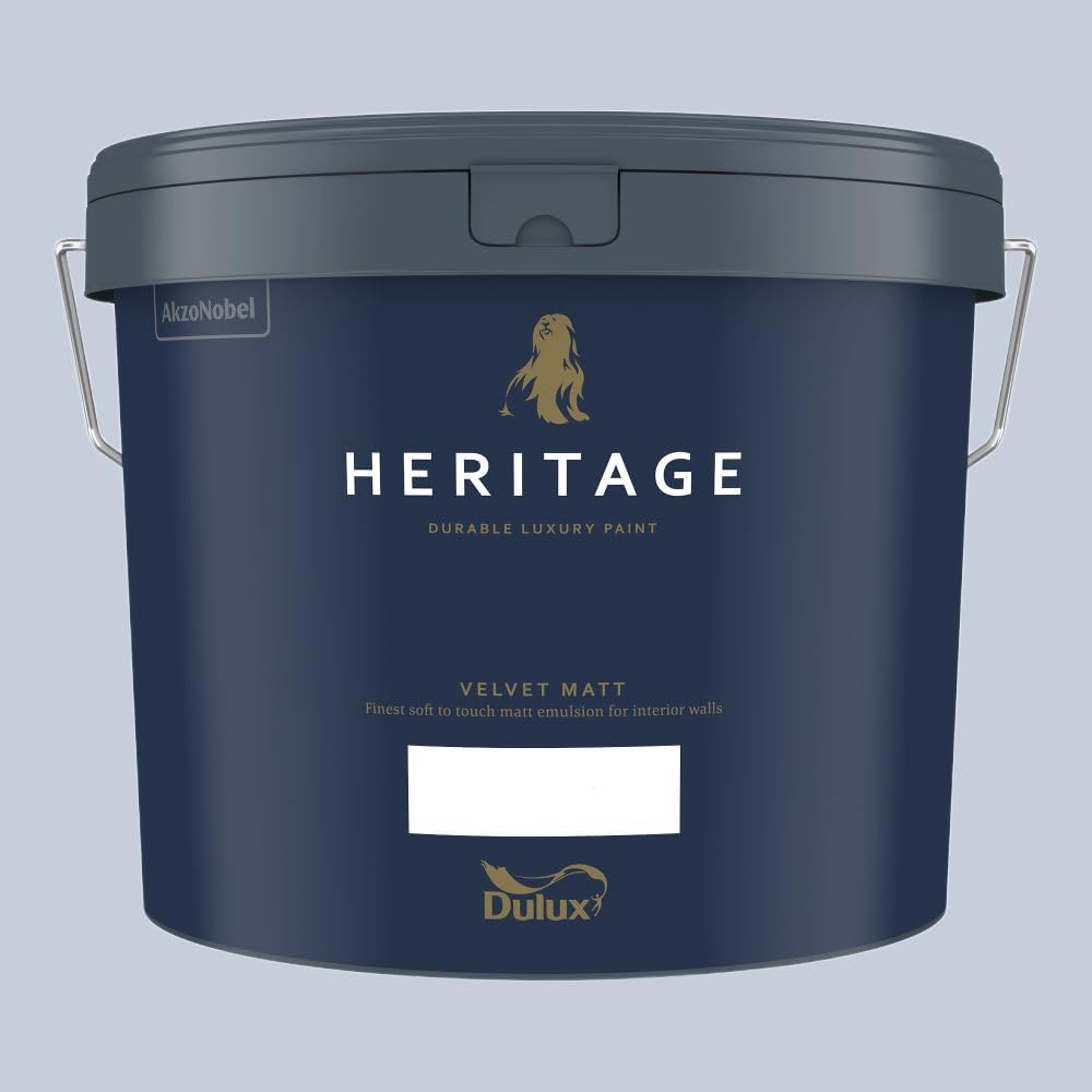 Paint Stop Mixed Colour Dulux Trade Heritage Matt Lavender Grey 10L