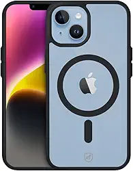 Gshield Capa Case Capinha Preta Compatível com MagSafe para iPhone 14 Plus