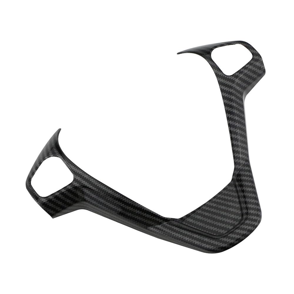 Steering Wheel Button Trim for Fiesta MK7 2009-2017 for Ecosport 2012-2017 Steering Wheel Panel Decoration Cover Trim Stickers Car Accessories