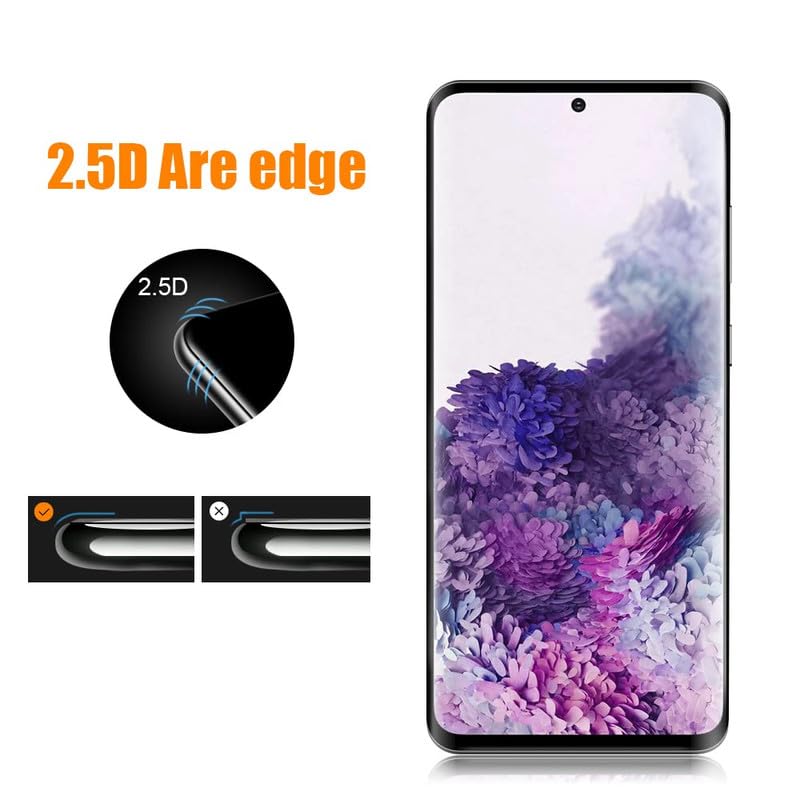 Image of Tempered Glass Screen Protector For Samsung Galaxy S23 5G Privacy Anti Spy with Edge to Edge Coverage and Fingerprint Working.