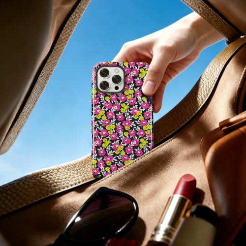 Compatible with iPhone 13 PRO MAX Case Cute Floral Print-Style-13 - image 7