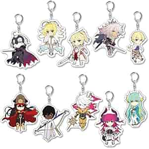Amazon.com: Fate/Grand Order Trading Acrylic Keychain Vol. 3 Set