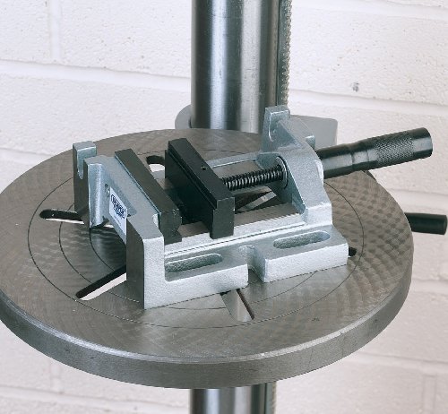 Étau pour perceuse Draper Expert 64585 à 3 voies bleu de 100 mm pour atelier - 3