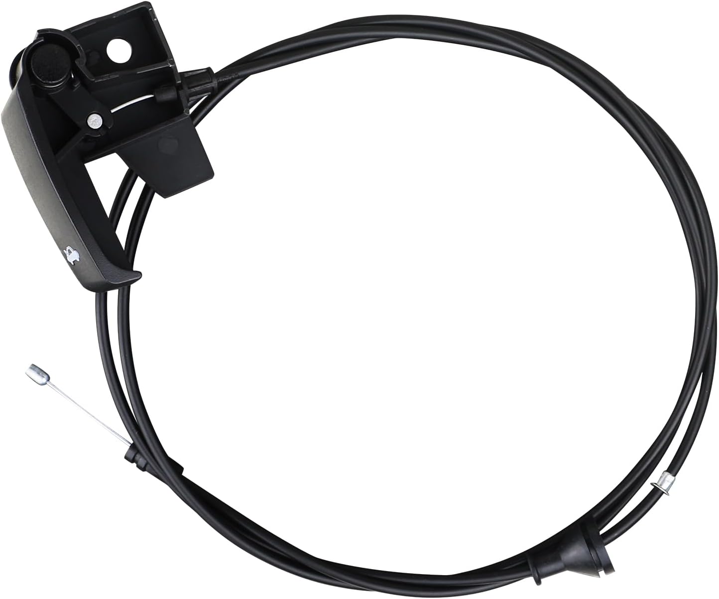 Hood Latch Release Cable with Handle Lever 912-014 15769412 15741109 Compatible with 1995-2000 Chevy GMC C1500 C2500 C3500 K1500 K2500 K3500 Suburban Tahoe Yukon Escalade Hood Parts