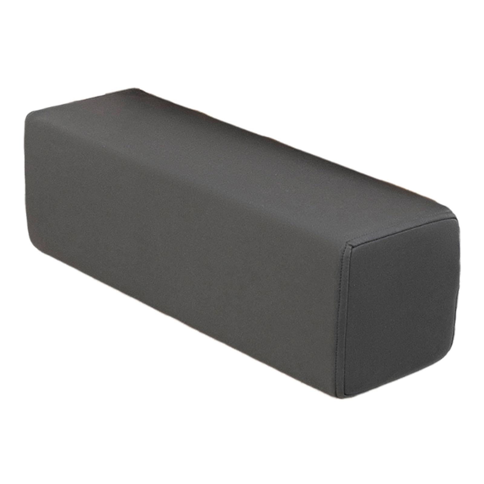 Fenteer Sofa Arm Rest Pillow Bed Gap Filler Support Pillow Rectangular Cushion with Removable Pillowcase Armrest Pad for Headboard Couch Sofa Home Bed Car Living Room,Dark Gray,50 * 20 * 20cm