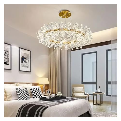 Lustre moderne en cristal K9 G4 LED luminaire de luxe à haute performance lumineuse