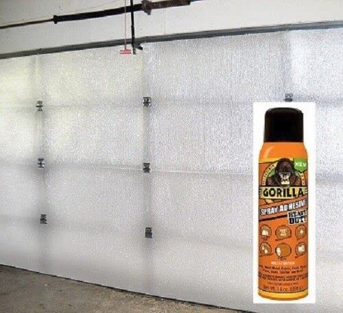 NASA Tech Reflective White Foam Core Garage Door Insulation Kit - R9 Value, 9' X 8' Panel 11 thumbnail image