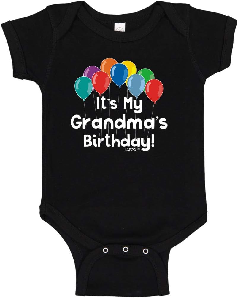 It's My Grandma's Birthday Party Apparel Bodysuit