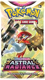 Pokémon POK86023 Pokemon-Sword & Shield 10 Astral Radiance-Booster Pack, Multi-Coloured