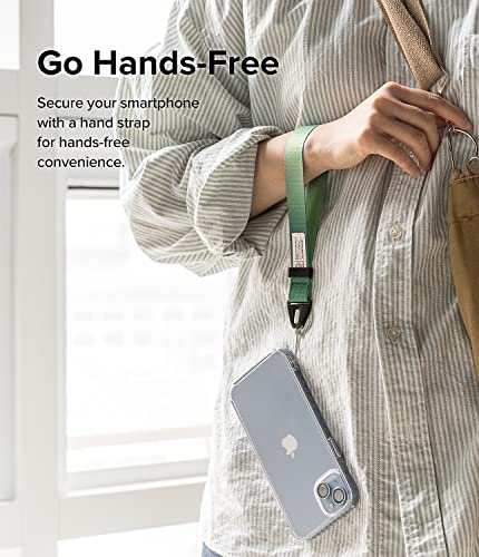 Image of Ringke Hand Strap [Anti Theft & Drop] Multipurpose Adjustable Wrist Lanyard with Easy Release Buckle for iPhone /Galaxy /Pixel Phone Cases, Cameras, etc