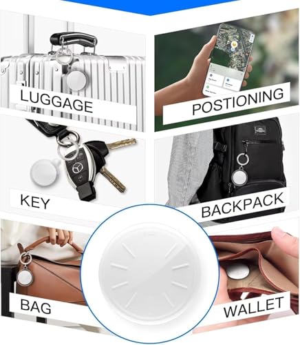Image of Car GPS Tracking Device for Vehicles,Cars etc,2PCS Real Time Mini Hidden Car GPS Tracker for Vehicles with Waterproof Case, Vehicles Tracker Works with Find My (iOS Only), No Monthly Fee