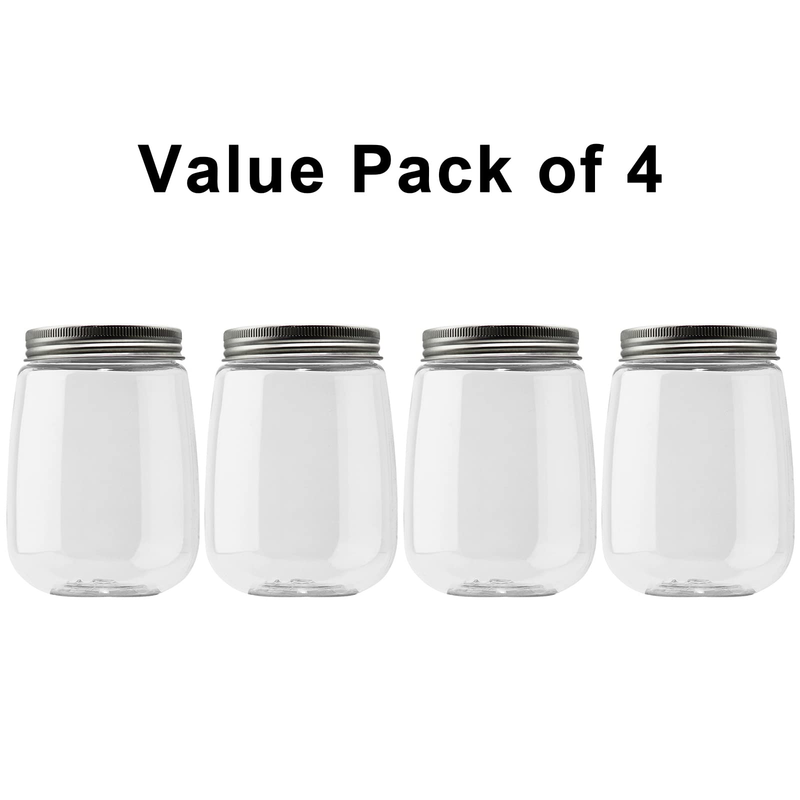 POPETPOP Tirelire Verre Transparent Capacité Spacieuse