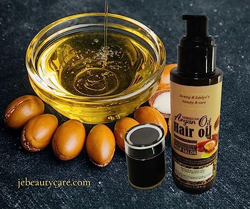 Argan Oil hair serum - Softens & Protects hair and gives a professional Salon-like Finish - 100 ml - Image 3