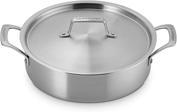 Le Creuset Essential Stainless Steel Rondeau Pan, 4.5 Qt.