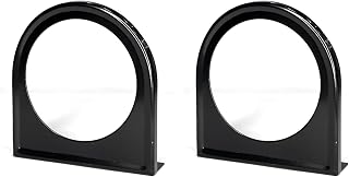 Single Gauge Pod Mounting Panel Bracket Holder, 2 Inch 52mm Gauge Pod Mount with Single Hole, Metal Meter Gauges Pillar Mount Pods Holder Bracket, Universal Vehicle's Dashboard Accessories(2PCS)