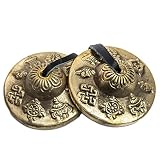 Tingsha Cymbals Bells - Easy To Play - Meditation Mindfulness Chime For Chakra Healing Spiritual Dha