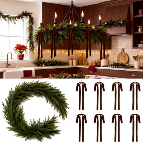 Janinka Brown Christmas Decor Christmas Chandelier Decoration