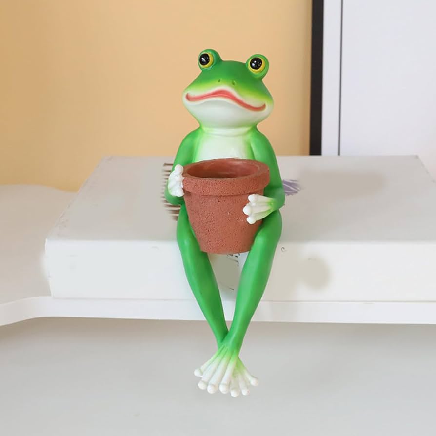 Amazon.co.jp: JAnjiaLxY 置物 カエル 飾り物 カエルの置物