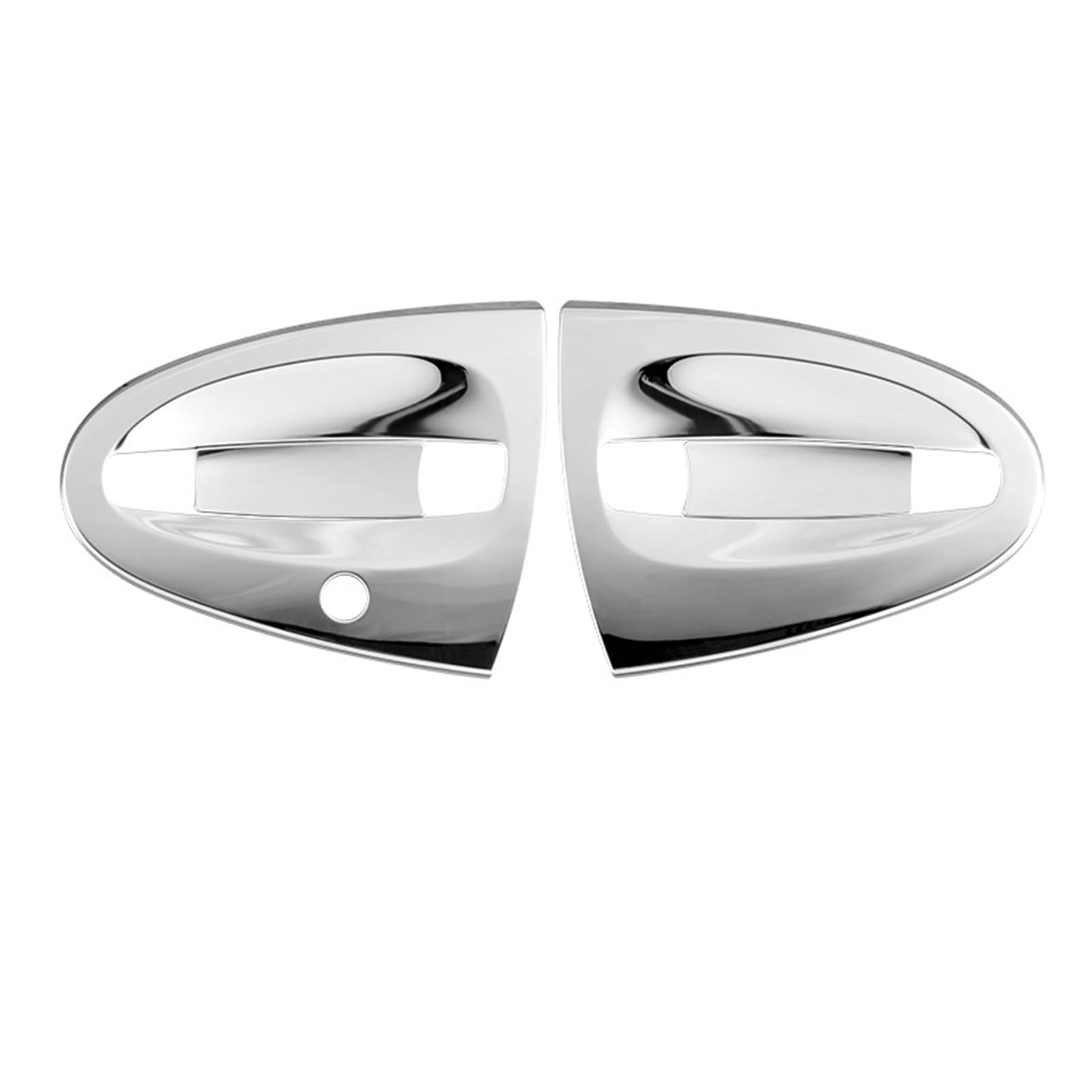 Bqwyedpl Clear Fit For Smart Fortwo 451 2005 Car Sticker Door Handle Door Bowl Protection Guards Trim Stickers Anti Collision Scratches Protector Car Door Latch Handle(Clear)