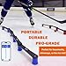 Potent Digital Stickhandling Trainer 2.0 with App-Enabled Training, Built-in Scoreboard & Countdown Timer - Practice Puck Control & Reaction Times, Portable On & Off Ice Hockey Training Aid