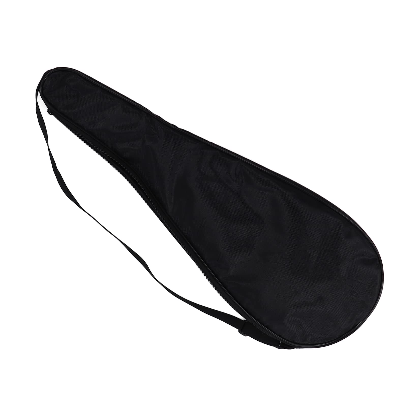 Racquet Bag, Squash Racquet Cover Bag Lightweight Wear Resistant Padded Anti Scratch for Sports(black)