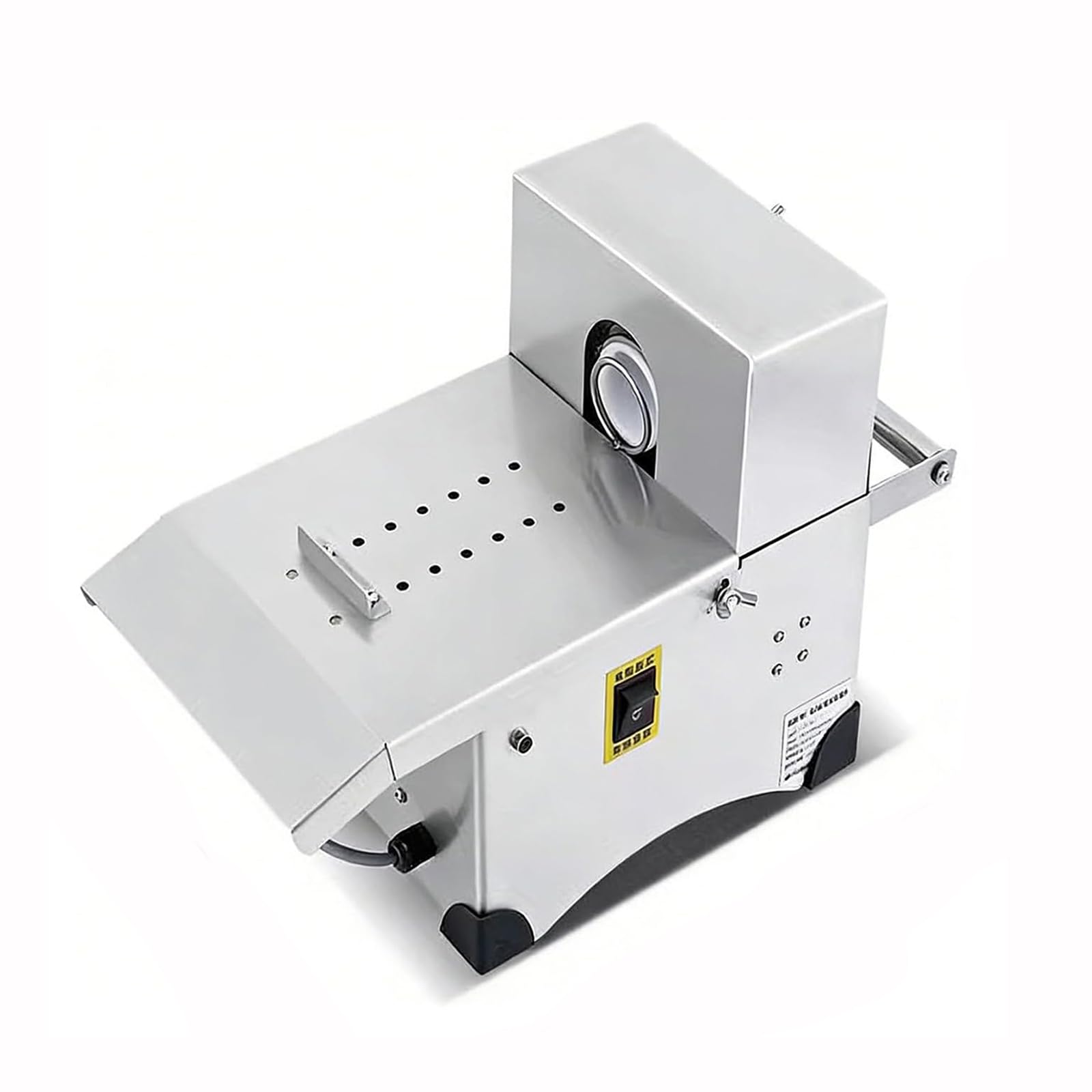 Máquina eléctrica para anudar salchichas, herramienta automática de 200 W con pedal de pie para producción de alimentos, equipo eficiente de procesamiento de carne, perfecta para carniceros