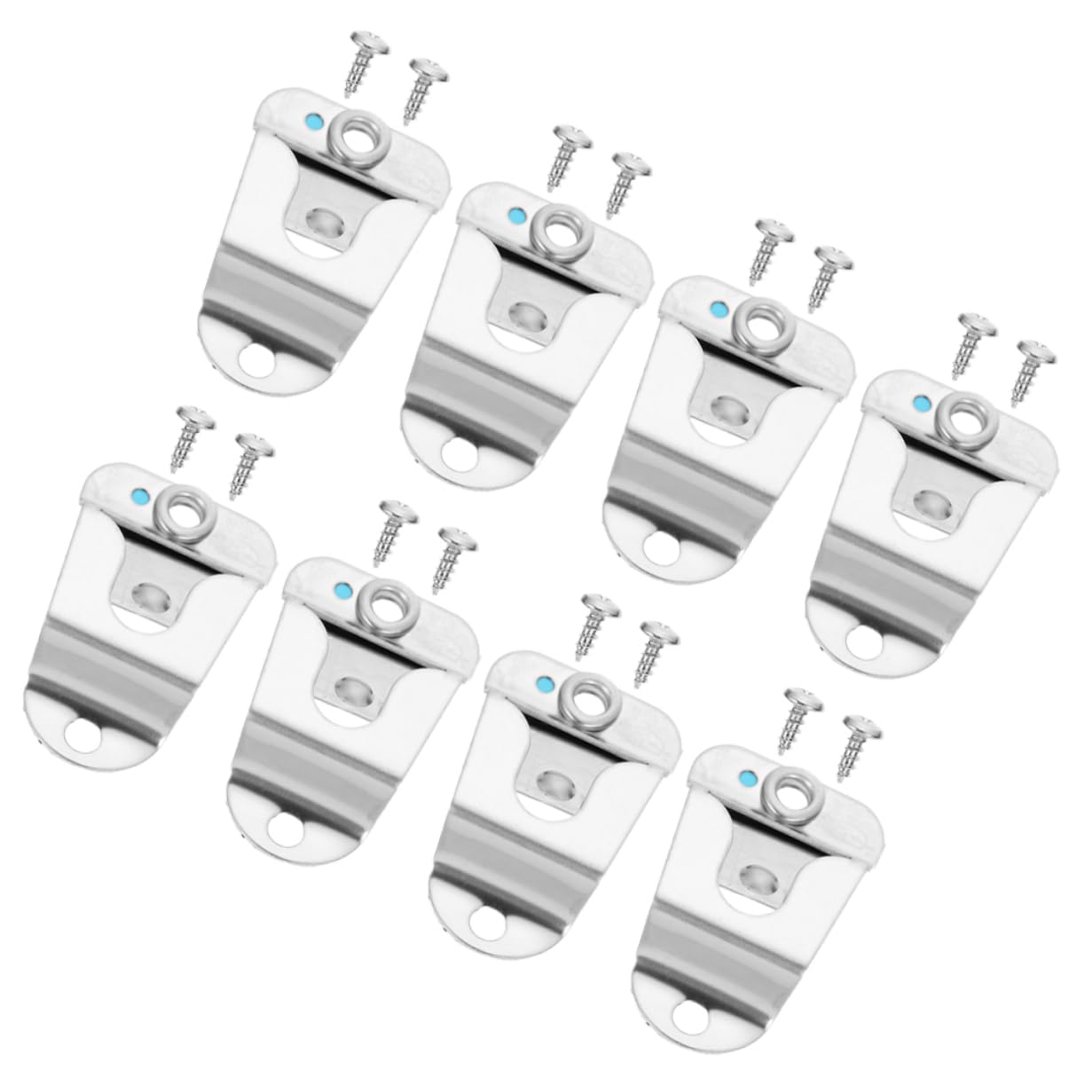 8Pcs Microphone Hooks for for Compatible with Various Models Securely Hold Radio Hand Microphones Versatile Mounting