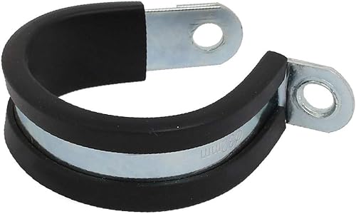 X-DREE - Abrazadera de cable de acero inoxidable con revestimiento EPDM de 1.260in de diámetro (1.260in de diámetro EPDM revestido en forma de Z disponible en Yaxa Colombia