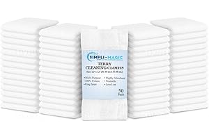 Laundry Helper Simpli-Magic Terrycloth Towels 50 Pack